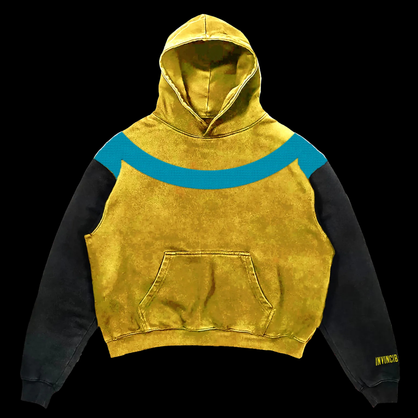 Yellow invincible Hoodie